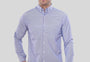 Skyward Dobby Periwinkle Geometric Shirt
