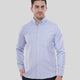 Meridian Micro Print Sky Blue Shirt