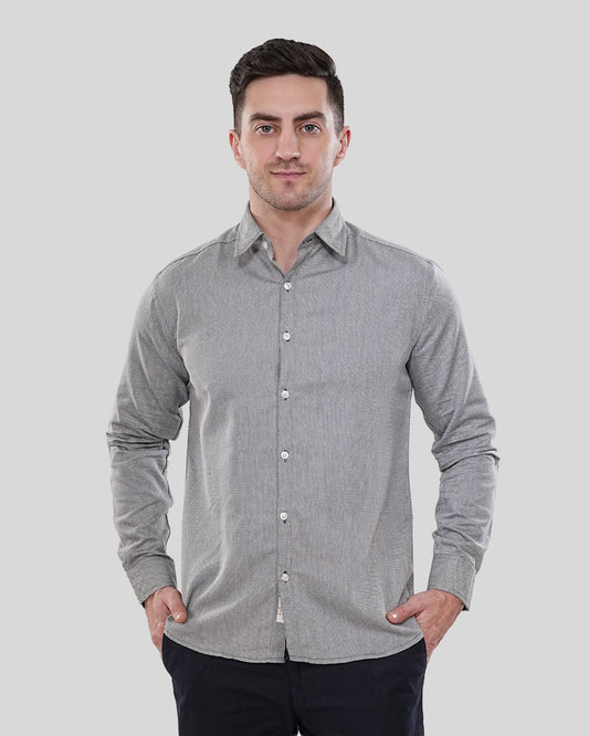 Sterling Charcoal Horizon Tailored Shirt