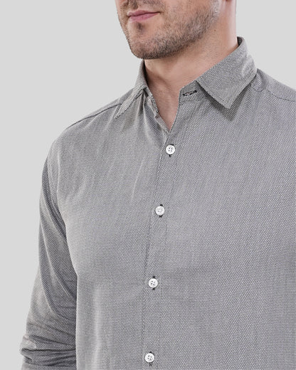 Sterling Charcoal Horizon Tailored Shirt