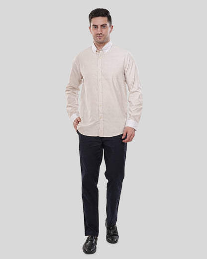 Ashweave Micro-Grid Tailored Shirt