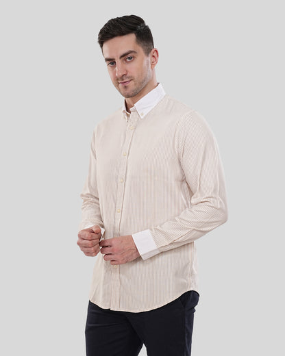 Ashweave Micro-Grid Tailored Shirt
