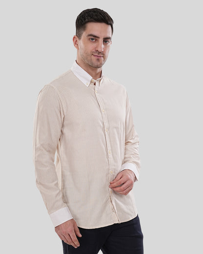 Ashweave Micro-Grid Tailored Shirt