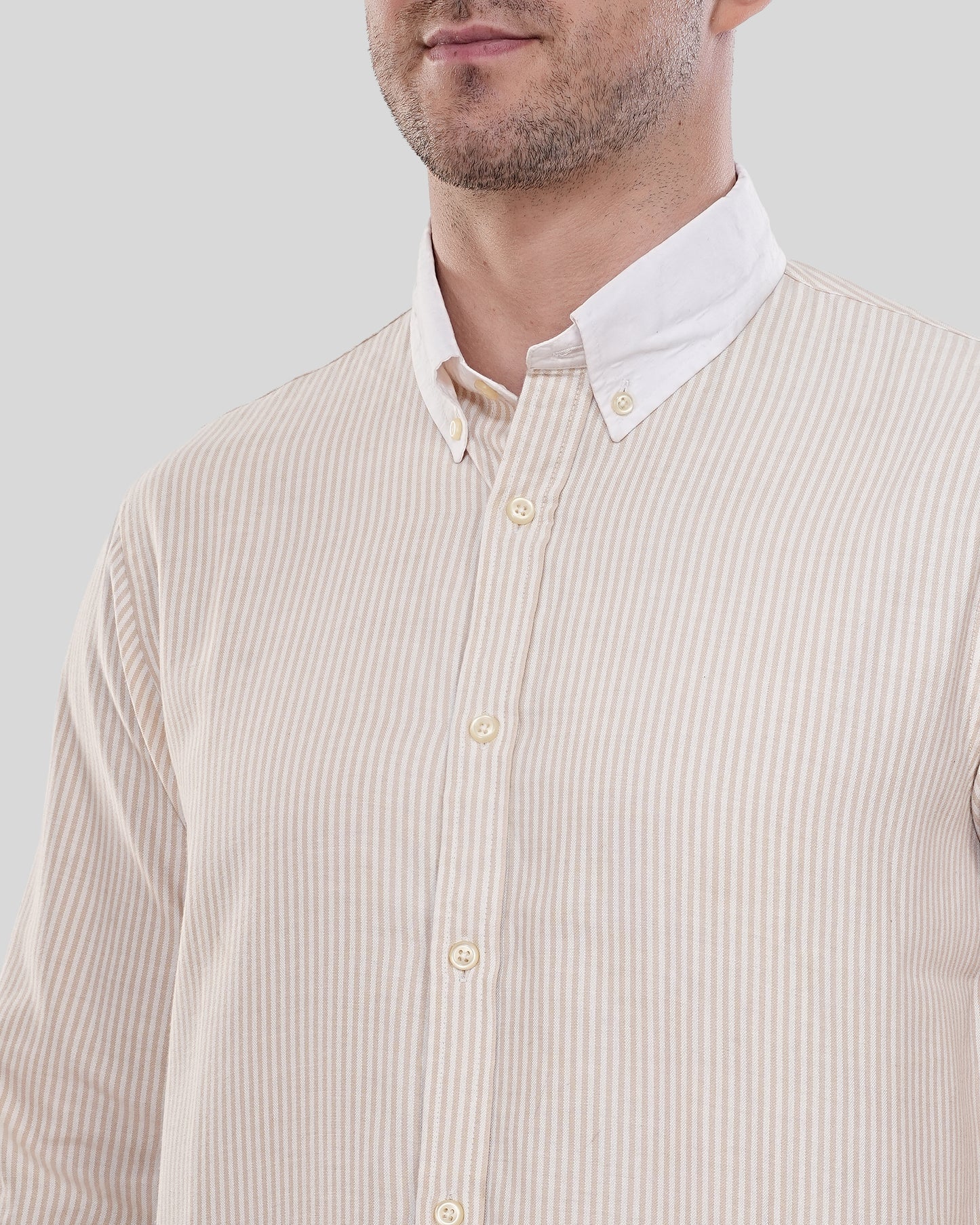 Ashweave Micro-Grid Tailored Shirt