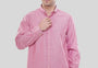 Urban Pulse Rosewood Solid Oxford Shirt