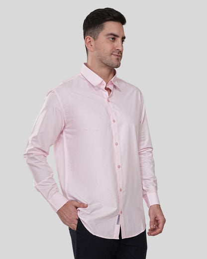Elevated Basics Mulberry Heather Oxford Shirt
