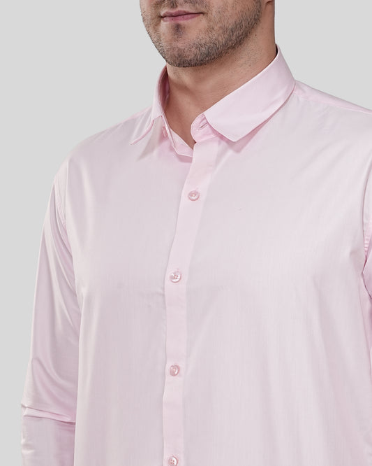 Elevated Basics Mulberry Heather Oxford Shirt