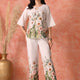 Golden Glow: Sun-Kissed Yellow Chikankari  Set