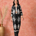 Azure Aura: Floral Fusion Co-ord Set