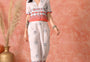 Midnight Bloom: Floral Fusion Co-ord Set
