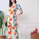 Midnight Mosaic Embroidered Tunic Set