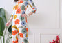 Midnight Mosaic Embroidered Tunic Set