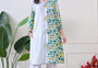Marigold Mist: Dual-Print Floral Kurta Set
