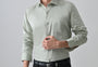 Light Green Cotton Shirt for Men | Cool Bee