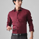 Maroon Cotton Shirt for Men | Cool Bee I Spread Collar