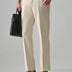 BEIGE Solid Formal Trouser - Premium poly viscose | Comfortable Mens Pants