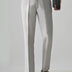 LIGHT GREY Solid Formal Trouser - Premium poly viscose | Comfortable Mens Pants