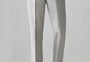 LIGHT GREY Solid Formal Trouser - Premium poly viscose | Comfortable Mens Pants