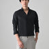 Black Cotton Shirt for Men | Cool Bee I Spread Collar