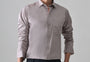 Mauve Cotton Shirt for Men| Cool Bee I Spread Collar