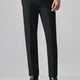 BLACK Solid Formal Trouser - Premium poly viscose | Comfortable Mens Pants