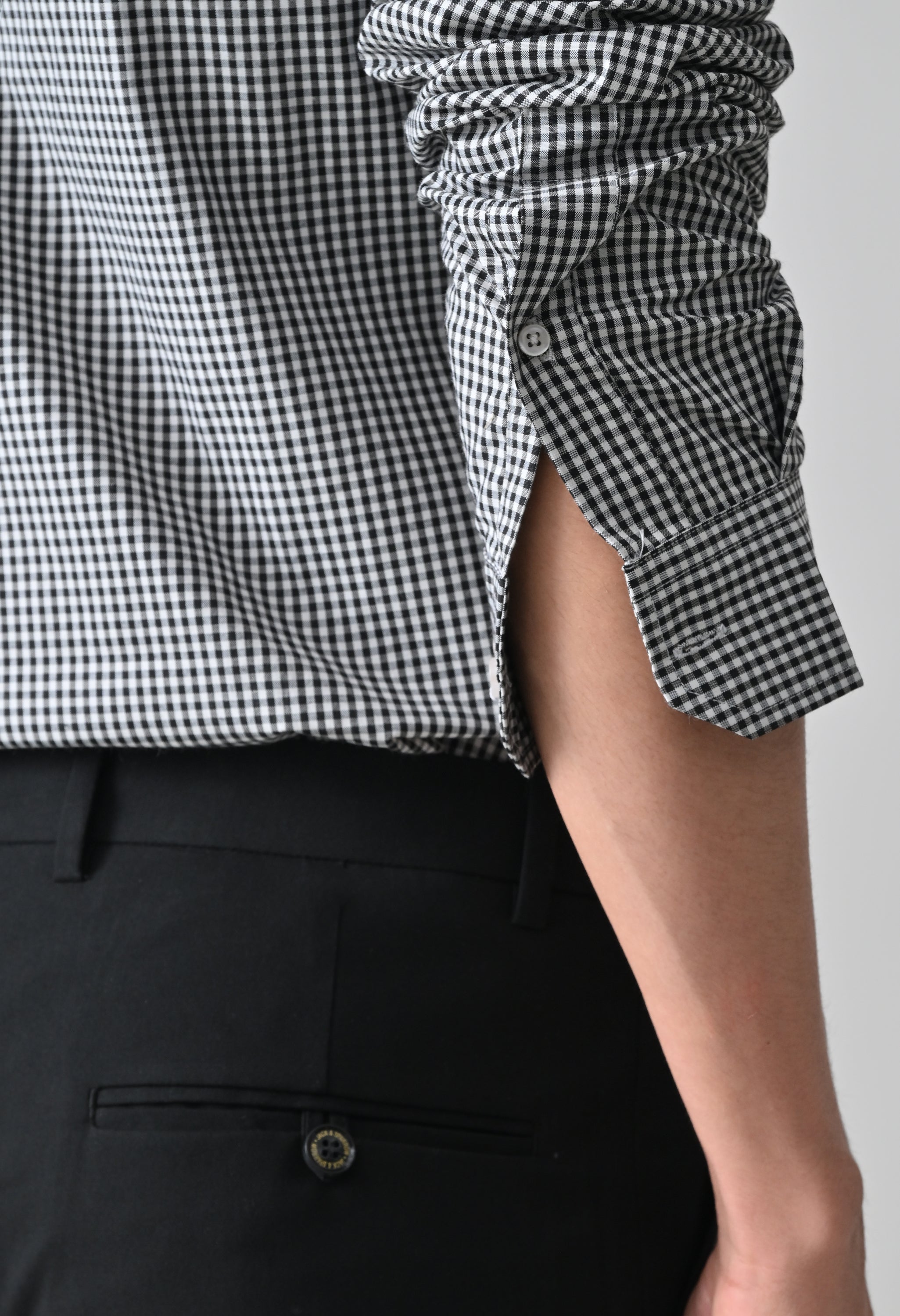 Cool Bee Black Cotton Shirt for Men - Black Premium Cotton Shirt India - Lifestyle View