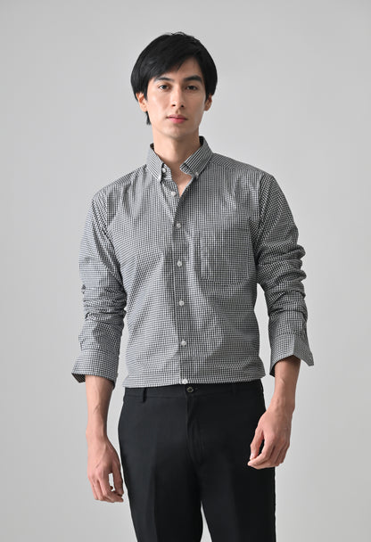 Black Cotton Shirt for Men | Cool Bee