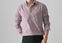 Maroon Cotton Shirt for Men | Cool Bee