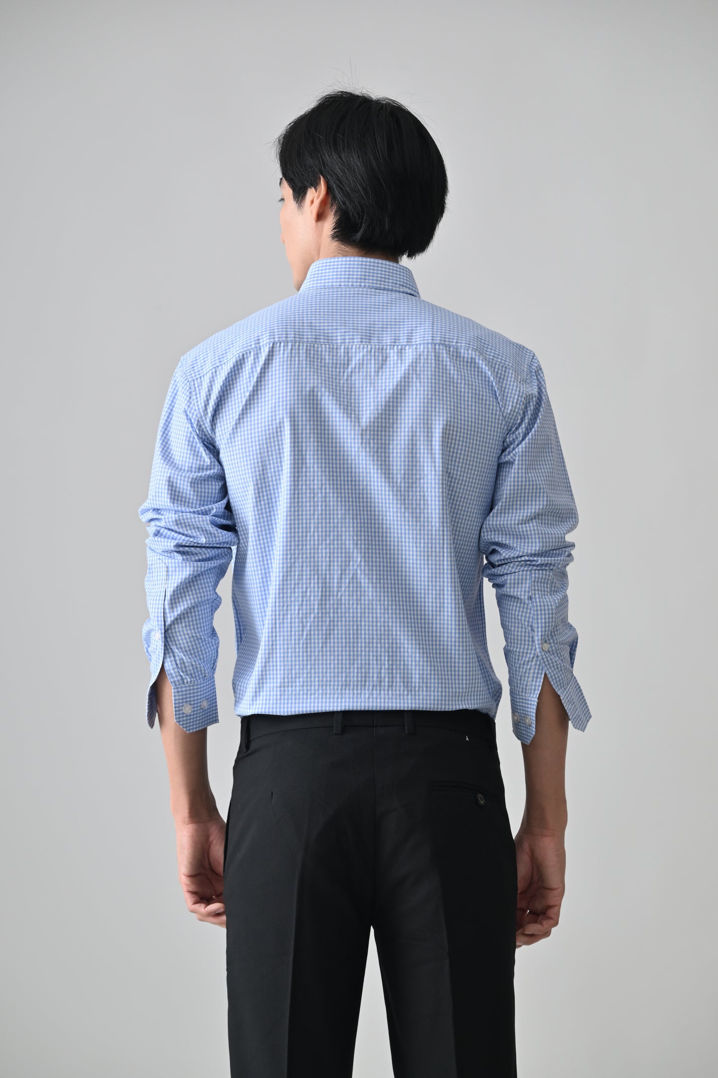 Blue Cotton Shirt for Men | Cool Bee