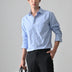 Blue Cotton Shirt for Men | Cool Bee