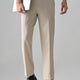 BEIGE Check Formal Trouser - Premium poly viscose | Comfortable Mens Pants
