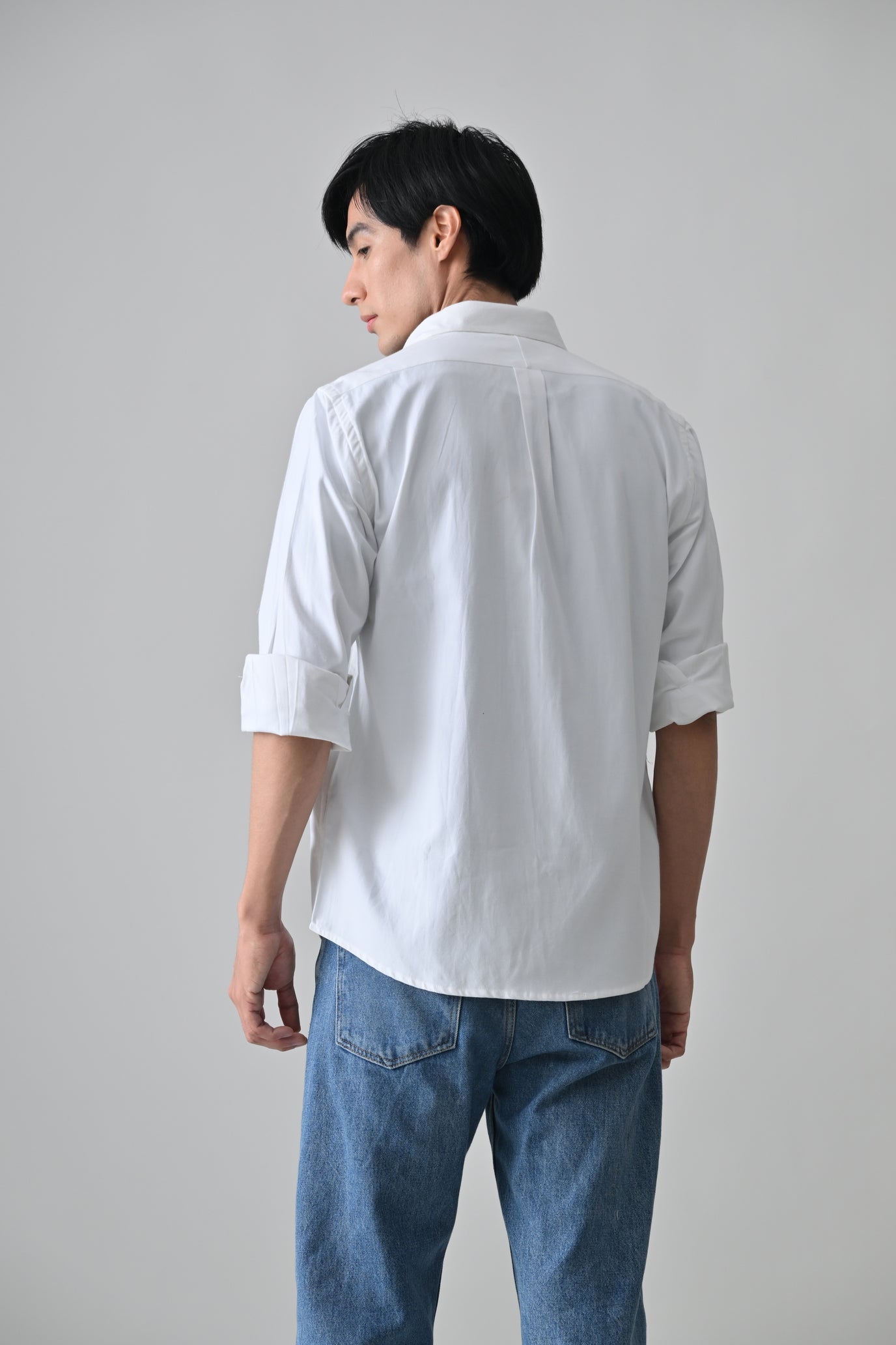Cool Bee White Cotton Shirt for Men - White Premium Cotton Shirt India - Lifestyle View