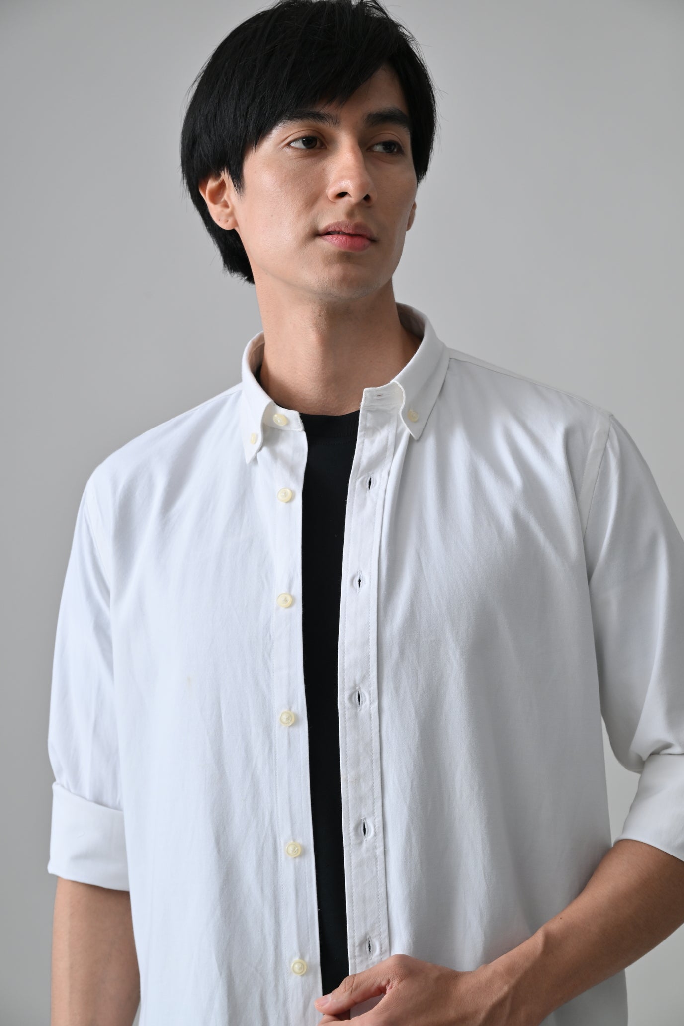 Cool Bee White Cotton Shirt for Men - White Premium Cotton Shirt India - Lifestyle View