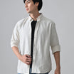 Beige Cotton Shirt for Men | Cool Bee