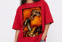 Canvas chords Tee Red