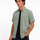 Oxford Casual Half Shirt Green