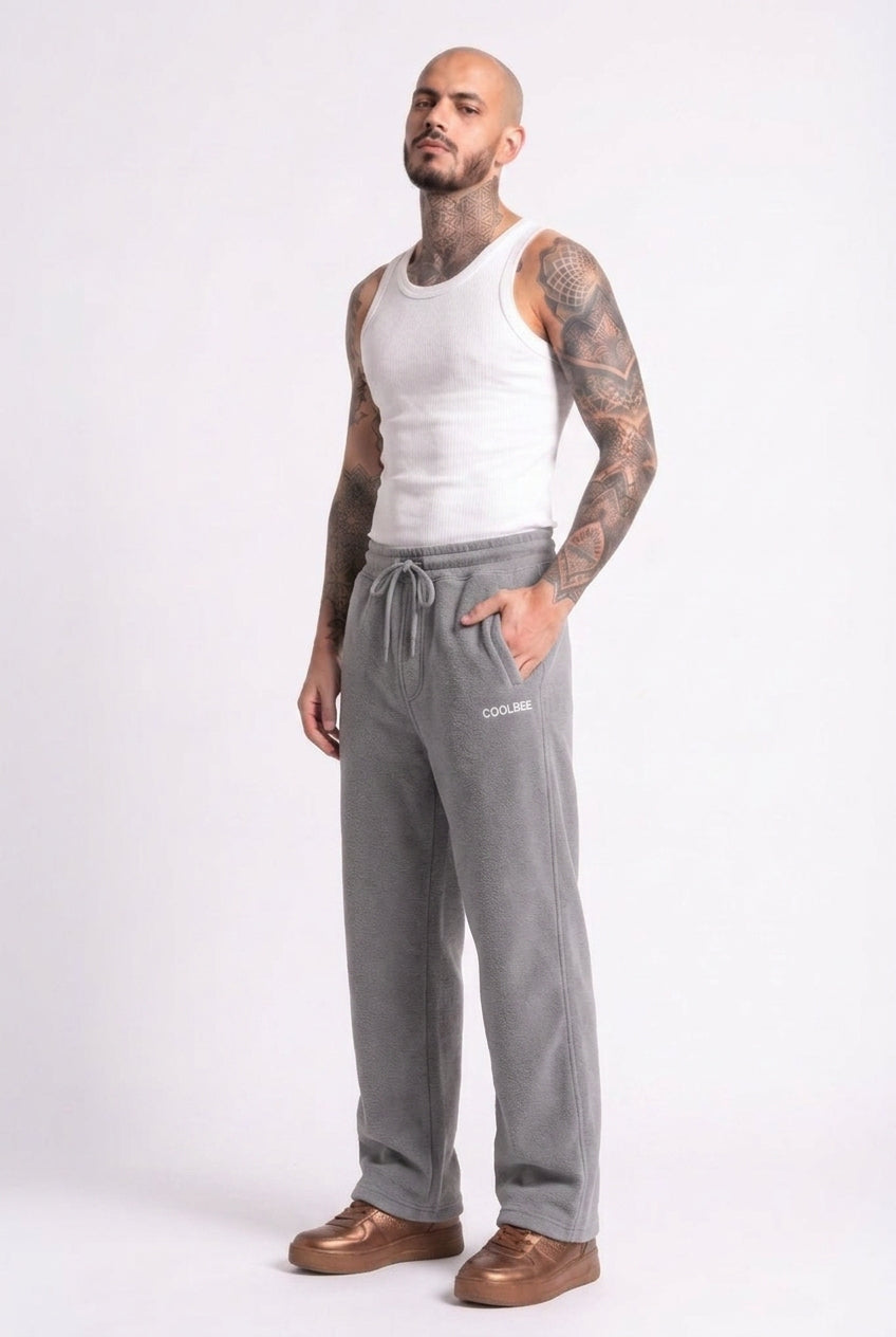 Cool Bee Joggers Medium Gray for Men - Joggers Casual Streetwear India - Lifestyle View