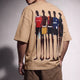 Matchday Abstract Tee Beige