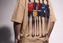 Matchday Abstract Tee Beige