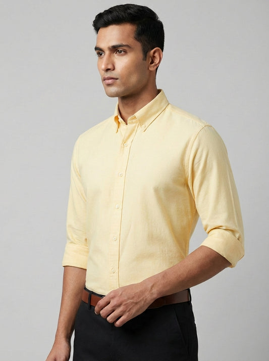 Essential Super Premium Oxford Shirt Yellow