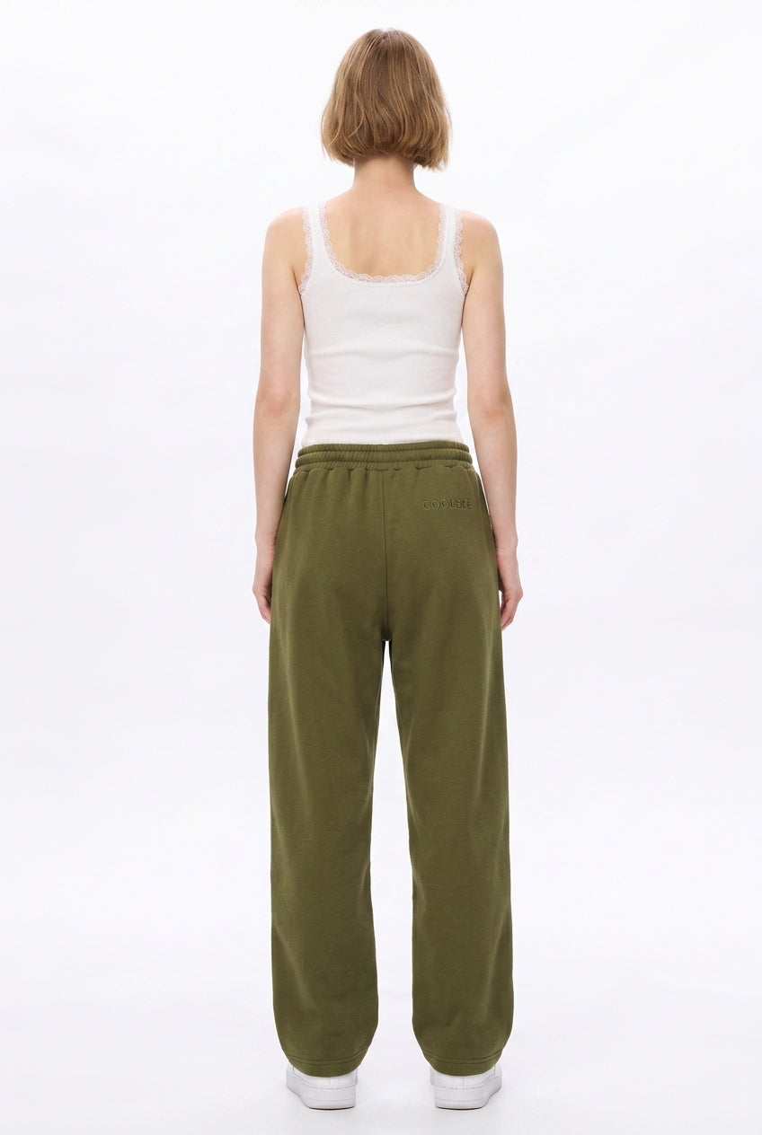 Cool Bee Joggers Olive Green for Women - Joggers Casual Streetwear India - Lifestyle View