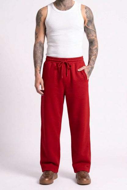 Cool Bee Joggers Red for Men - Joggers Casual Streetwear India - Lifestyle View