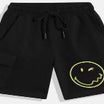 Kids Boys Shorts - Black (KB4WLS223)