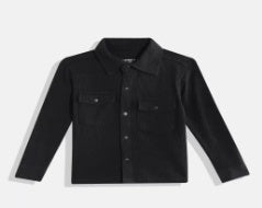 Black Shirt Kids Boys