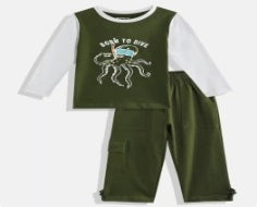 Olive Clothing Set Kids Boys