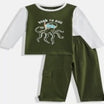Kids Boys Clothing Set - Olive (KBAW25ST12)
