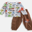Kids Boys Clothing Set - White (KBAW25ST1)