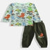 Kids Boys Clothing Set - Lime Green (KBAW25ST2)