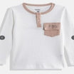 Kids Boys T-Shirt - Beige (KBAW25TR20)