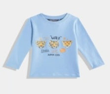 Blue T-Shirt Kids Boys